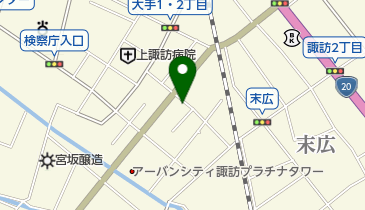 パリ・テキサスの地図画像