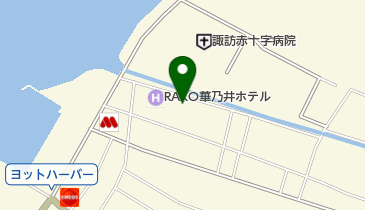 諏訪市 諏訪市体育館の地図画像
