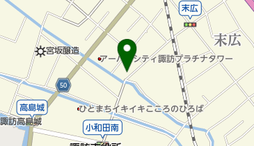 宮坂接骨院の地図画像