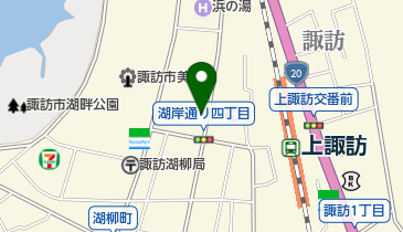 諏訪土地開発株式会社の地図画像