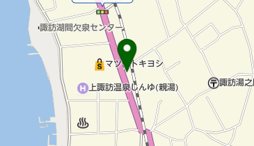 朝日生命保険相互会社諏訪営業所の地図画像