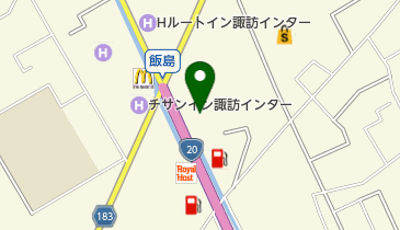 メガネのナガタ 諏訪沖田店の地図画像