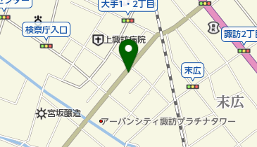 清水理容店の地図画像