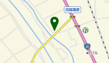 鷹野原理容の地図画像