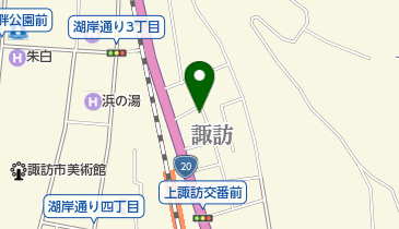 長尾理容店の地図画像