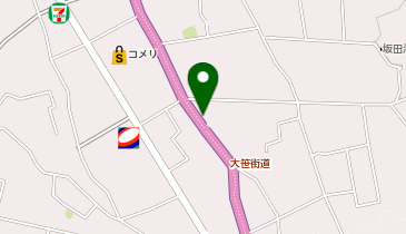 電化のナカジマの地図画像