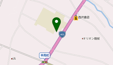 須坂市 井上地域公民館の地図画像