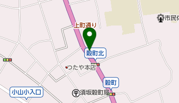 山岸ふとん店の地図画像