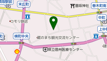 柘植金物店の地図画像