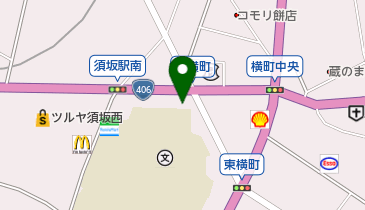 コヅマヤの地図画像