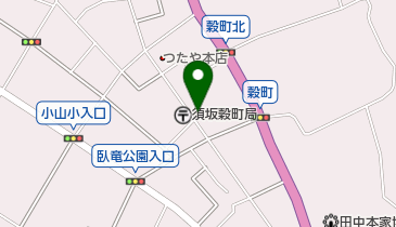 岡徳呉服店の地図画像