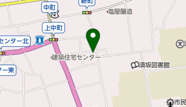 和田ふとん店の地図画像