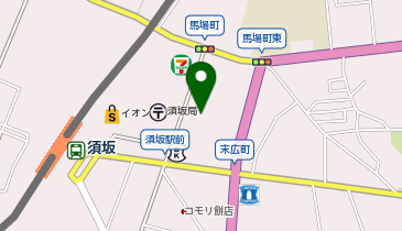 スナックちかの地図画像