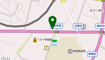 富士電業社コンピュータ事業部の地図画像
