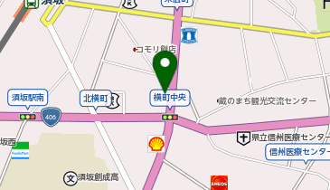 ヤクルト化粧品エステティックサロン 須坂の地図画像