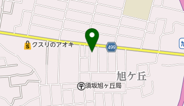 浅利庭苑の地図画像