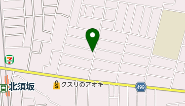 ひとみ美容室の地図画像