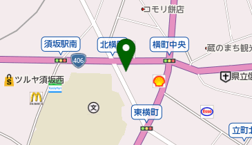 六味亭の地図画像