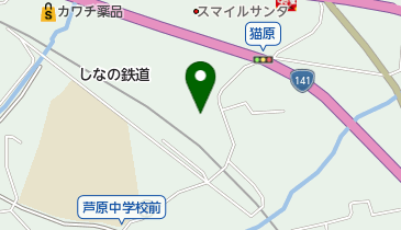 小諸長生館の地図画像