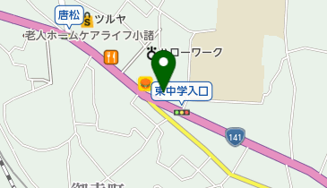 ホンダショップアサマの地図画像
