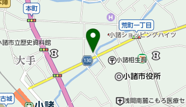 小諸ガスの地図画像