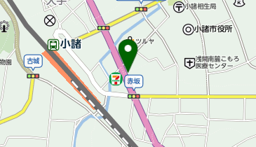 ベルウィンこもろJA佐久浅間の地図画像