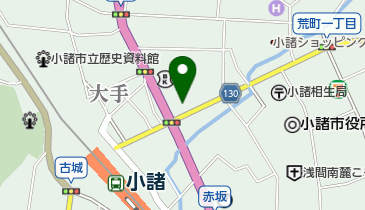小諸市相生町商店街振興組合の地図画像