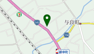 有限会社花よし与良本店の地図画像