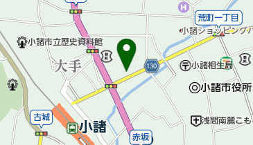 ナオミ小諸店の地図画像