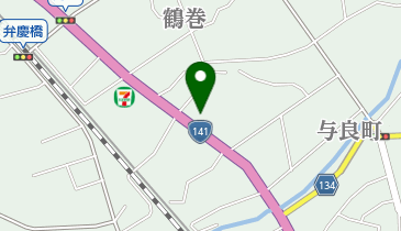 甘利理髪店の地図画像