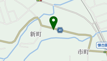 中山理髪店の地図画像