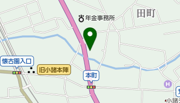 橋詰理容館の地図画像