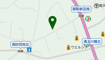 ヘアーサロン・ハフリの地図画像