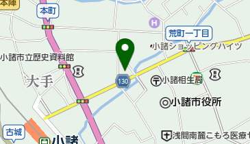 長野県労働金庫 小諸支店の地図画像