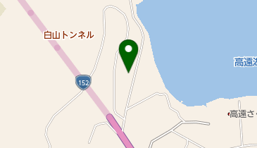 高遠焼白山登窯の地図画像