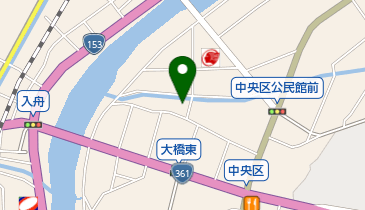中村牛乳店の地図画像