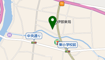 株式会社明治牛乳宅配センターマルエー伊那営業所の地図画像