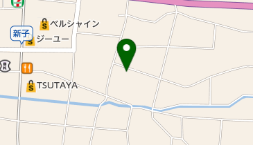 伊那福音教会の地図画像