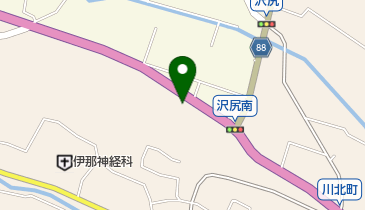 伊那酪農農協の地図画像