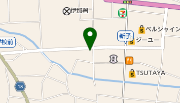 美容室トップヘアーの地図画像