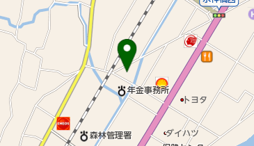 ヘアーワークス・ミューの地図画像