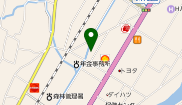 みずの美容室の地図画像