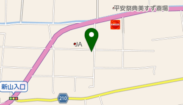 チェリー理容の地図画像