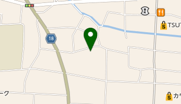 丸山理容室の地図画像