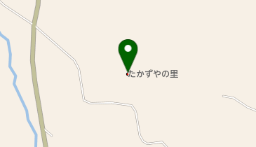 たかずや鉱泉の地図画像