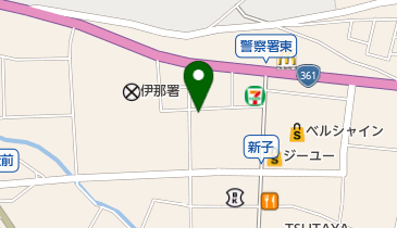 ピザーラ伊那店の地図画像