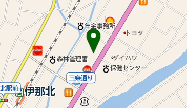 長野県労働金庫 伊那支店の地図画像