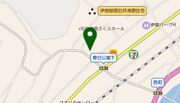 ジュエリーファセット伊那宝石本店の地図画像