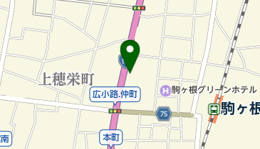 いずみ塾駒ヶ根校の地図画像