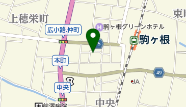 吉瀬燃料の地図画像